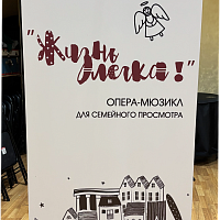 Представляем баннер к опере‑мюзиклу «Мама Цапля» А. Шатковской! 